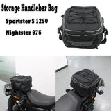 For Harley Sportster S 1250 RH1250 Nightster 975 RH975 2021 2022 Motorcycle Waterproof Tail Bags Back Seat Bags Kit Travel Bag