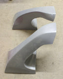 1984-1988 For Pontiac Fiero Fiberglass Over the Roof Scoops