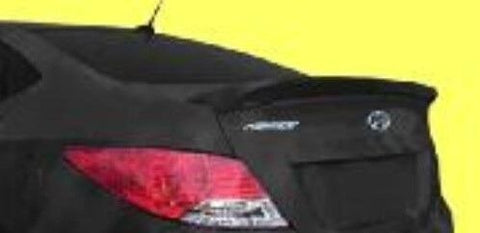 Painted for Hyundai Accent 4dr 2012-2018 LIP Rear Spoiler ANY COLOR NO DRILL