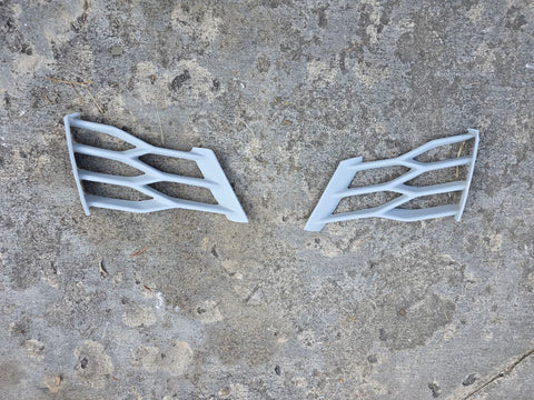 For Fiberglass FRP Front Bumper Side Grille Grill Lamborghini Urus 2018-2022