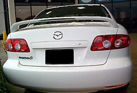 PAINTED SPOILER for MAZDA 6 2003 2004 2005 2006 2007 2008 ANY COLOR ABS