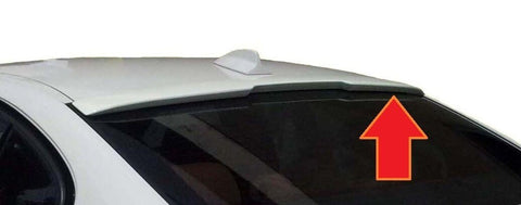 PAINTED WINDOW SPOILER FOR 2006-2011 BMW 3 SERIES 4DR- NO DRILLING REQUIRED