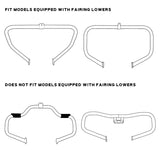 Motorcycle Lower Vented Fairing 6.5" Speakers Boxes Pod For Harley Touring Road Glide Electra FLHX FLTRX FLHTK 2014-2023