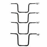 12'' 14'' 16" 18'' Rise 1-1/4" Ape Hanger Bar Handlebar For Harley Harley Softail Fatboy FLST FXST Sportster