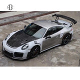 GT2RS Style Carbon fiber Car Body Kit FRP Front Rear Bumper Side Skirts Spoiler Engine Hood fender For Porsche 911 991.1 991.2