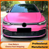 for 2020-2023 Volkswagen Golf MK8 Golf 8 GTI GTD GTE R-Line front bumper lip spoiler diffuser splitter chin trim protector