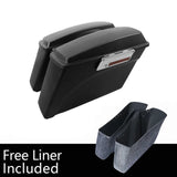 Motorcycle Hard Saddlebag Saddle Bags For Harley Touring Street Electra Glide Road King 1994-2013