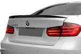 FOR 2012-2018 FOR BMW 3 SERIES 4DR REAR TRUNK SPOILER UNPAINTED PRIMER-NO DRILL