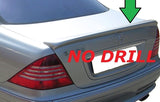 PAINTED REAR LIP SPOILER FOR 1999-2006 MERCEDES S-CLASS-NO DRILL ANY COLOR