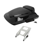 Motorcycle Razor Pack Trunk Pad Mount Rack For Harley Tour Pak Touring Street Glide Road King Street Glide Special 2014-2024