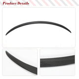 Dry Carbon Fiber Car Rear Spoiler For Tesla Model Y 2019-2022 Accessories Rear Trunk Spoiler Lip Wing Body Kits Rear Racing Lip