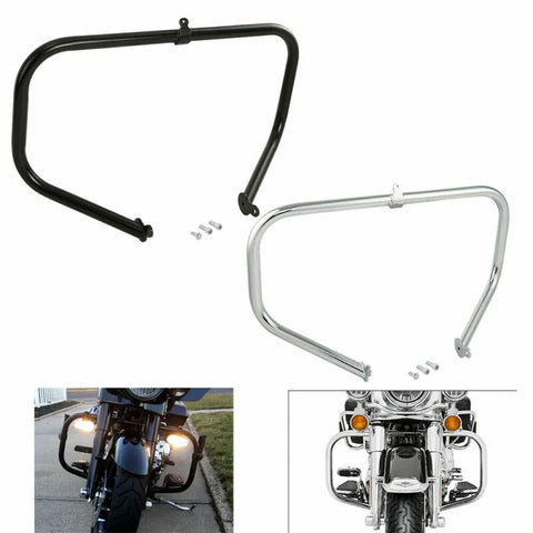 Motorcycle 1-1/4" 32mm Engine Highway Crash Guard Bar For Harley Touring Road King Street Glide Electra Glide Ultra 2009-2024 19