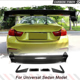 Carbon Fiber Car Rear Trunk Racing Spoiler Boot Lip for Nissan GTR Ford Mustang Toyota GT86 Subaru BRZ All Sedan Coupe FRP