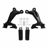 Rear Passenger Footrests Footpegs Brackets For Kawasaki Z650 Ninja 650 2017-2024 2023 2022