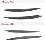 Dry Carbon Car Front Headlight Eyelids For Volkswagen VW Golf 7 7.5 MK7 MK7.5 GTI R R-line Headlamp Eyebrows Trim