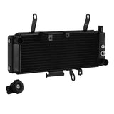 Radiator Cooler Aluminum Black For SUZUKI SV650S SV650A SV650SA 2003-2004