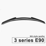 For BMW E90 3 Series Sedan 2005-2011 Carbon Fiber Car Rear Spoiler Wing