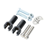 Motorcycle 2.25" Rear Passenger Foot Peg FootPegs Supports Mounts Clevis Kits For Harley Softail 2000-2006