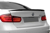 FOR 2012-2018 FOR BMW 3 SERIES 4DR REAR TRUNK SPOILER UNPAINTED PRIMER-NO DRILL