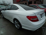 PAINTED LIP SPOILER FOR 2012-19 MERCEDES BENZ C-CLASS 2DR NO DRILL ALL COLORS