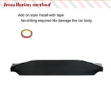 Car Trunk Spoiler Boot Lip Wing For Mazda MX5 ND 4th Generation 2016-2022 PU Spoiler Rear Trunk Spoiler Lip Cover Splitter