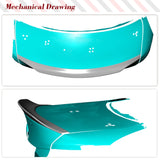 Carbon Fiber Car Trunk Spoiler for for BMW 1 Series E82 Coupe 2007-2013 Auto Rear Racing Spoiler Boot Lid Highkick Wing Lip