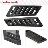 Car Side Air Vents Flow Outlet Fender for Mercedes-Benz G CLASS W463 G500 G5550 G55 G63 G65 AMG 2004 - 2018 Dry Carbon Fiber