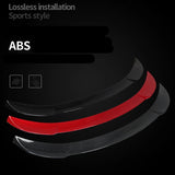 High quality ABS rear spoiler black suitcase for Tesla model 3 2017 2018-2019