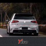 FOR VW GOLF 7 R GTI Rline Volkswagen GOLF 7 R GTI Rline Modified Carbon fiber Aspec PPV400 Rear Bumper