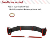 Dry Carbon Car Rear Roof Spoiler Wing For Audi RS6 C8 Avant 4-Door 2019-2021 Rear Window Roof Wing Spoiler Car Accessories