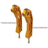 10" Handlebar Riser 1" Bar Clamp Fit For Harley Softail Dyna Low Rider 1999-2017 Fat Street Bob Wide Glide FXDWG