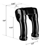 4" Handlebar Riser 1" Top Clamp Fit For Harley Softail Standard Street Bob Breakout 18-23