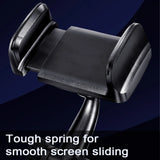 Rearview Mirror Phone Holder for Car Free Rotation Adjustment Phone Mount Stable Gripper Smartphone Navigation Bracket