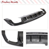 Car Rear Body Kits Diffuser Spoiler For Audi A5 Sline S5 B9 Sportback 2017-2019 Cararbon Fiber Rear Chin Lower Protective Guard