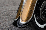 Chicano Cholo style For Harley Davidson Softail FLST 2000-17 Stretch Rear Fender