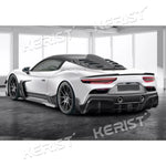 Carbon Fiber Trunk Rear Wing Ducktail Spoiler Lip For Maserati MC20 MAN-Style 2020-2023