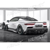 Carbon Fiber Trunk Rear Wing Ducktail Spoiler Lip For Maserati MC20 MAN-Style 2020-2023