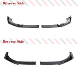 G08 LCI Carbon Fiber Car Front Bumper Lip Spoiler for BMW Face lifted X3 G01 iX3 X4 G02 sDrive 2021-2023 Front Guard Body Kits