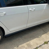 190cm For VW Golf 7 7.5 MK7 MK7.5 R GTI R-Line 2013-2019 Car Side Skirt Splitter Diffuser Winglet Side Wing Bumper Lip Bodykits