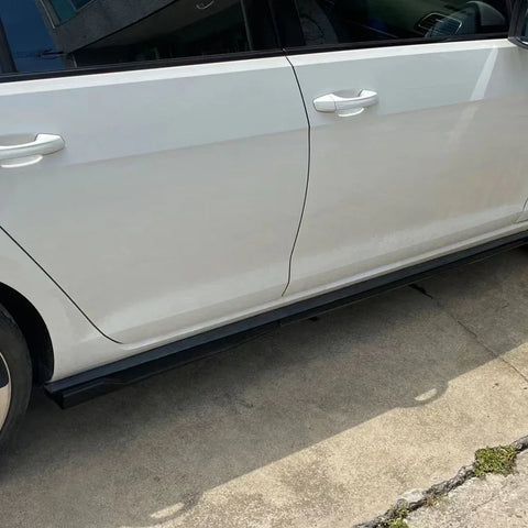 190cm For VW Golf 7 7.5 MK7 MK7.5 R GTI R-Line 2013-2019 Car Side Skirt Splitter Diffuser Winglet Side Wing Bumper Lip Bodykits