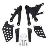 Front Driver Footrest Foot Pegs Bracket For Honda CBR1000RR CBR 1000RR 2004-2007 2005 2006 Motorcycle Rider Pedals