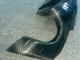 For Saab 9-3 Rear Diffuser Carbon Fiber 2008-2014
