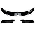 Car Front Bumper Splitter Lip for BMW 5 Series F10 F11 M Sport 2011-2017 Body Kit Spoiler Splitter ABS Canard Lip cover
