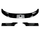 Car Front Bumper Splitter Lip for BMW 5 Series F10 F11 M Sport 2011-2017 Body Kit Spoiler Splitter ABS Canard Lip cover