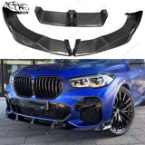 For BMW X5 G05 2018-2022 Carbon Fiber Front Bumper Lip Diffuser Front lip Spoiler Front Chin Spoiler Front lip Auto parts body k