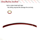 Dry Carbon Fiber Car Rear Trunk Spoiler Wing Lip for BMW 4 New Series G22 G82 Coupe 440i 430i 2021-2023 High Kick Lip Spoiler