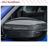 Dry Carbon Fiber Car Mirror Cover Caps for BMW 3 4 5 6 7 8Series G20 G22 G30 G14 G16 2020-2022 Replacement Style Mirror Cover
