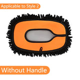 Car Wash Brush Car Cleaning Brush Telescoping Long Handle Mop Soft Hair Chenille Broom Window Wash Auto Accessories