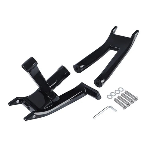 Motorcycle Front Driver Footboard Mount Bracket Kit For Harley Softail Heritage Classic FLDE FLHC FLSL 2018-2023