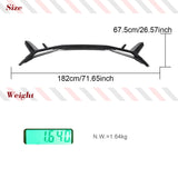 Dry Carbon Car Front Lip Chin Apron Protector for Audi R8 V10 GT Performance Coupe 2023 Carbon Car Kits Guard Chin Lip